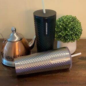NWT Starbucks 24oz Double- walled Metal Thermos